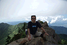 石鎚山天狗岳頂上(by近藤)