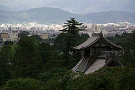 天龍寺境内から京の街を望む(by安井)