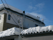 最上屋旅館様　積雪2.4m(by森近)