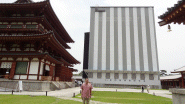薬師寺東塔解体修理(by近藤)